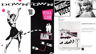 PETULA CLARK 🔥 "DOWNTOWN '88"🎬📼OFFICIAL MUSIC VIDEO Dance Remix by Peter Slaghuis 60s 70s 80s (1988)
