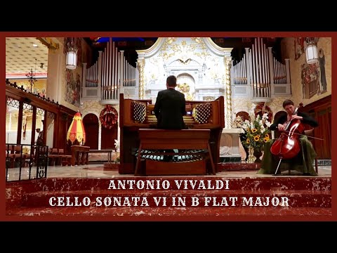 SVYATI DUO | Cello & Organ | Antonio Vivaldi - Sonata VI in B flat major