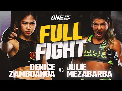 Denice Zamboanga vs Julie Mezabarba full fight