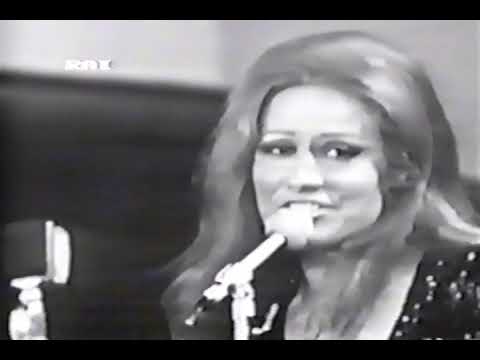 Mirna Doris interpreta 'Chitarra Rossa' di G. Russo, V. Mazzocco e S. Mazzocco, 1970.