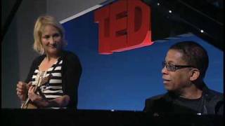 Jill Sobule and Herbie Hancock at TEDMED 2009
