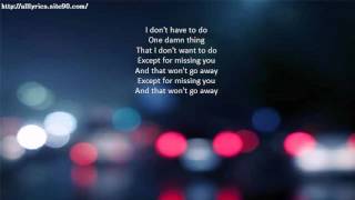 WILLIE NELSON It Gets Easier Lyrics