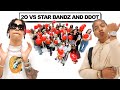 20 PEOPLE VS 2 RAPPERS STAR BANDZ SUGARHILL DDOT