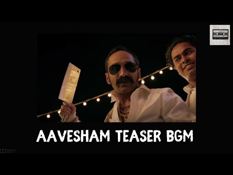Aavesham - TEASER bgm - Sushin Shyam