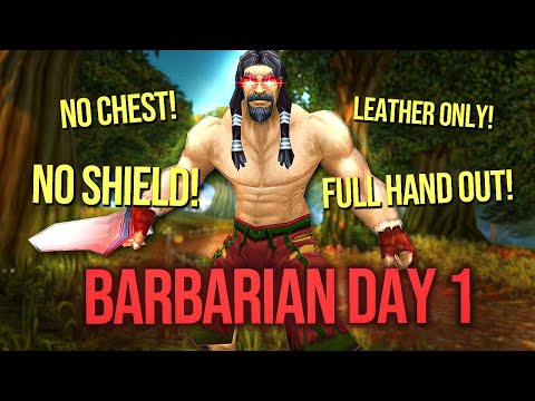 Starting WoW's Most BARBARIC Challenge