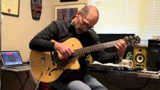 Video thumbnail for Jim Soloway demoing a Godin 5th Avenue CW Kingpin ii by Jim Soloway