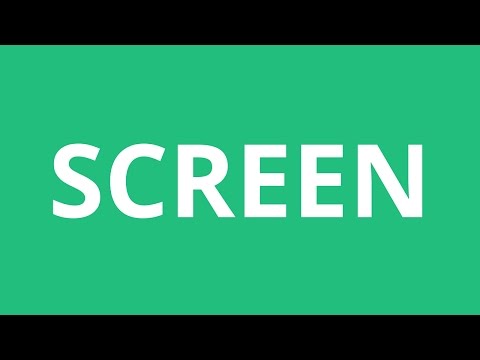 How To Pronounce Screen - Pronunciation Academy