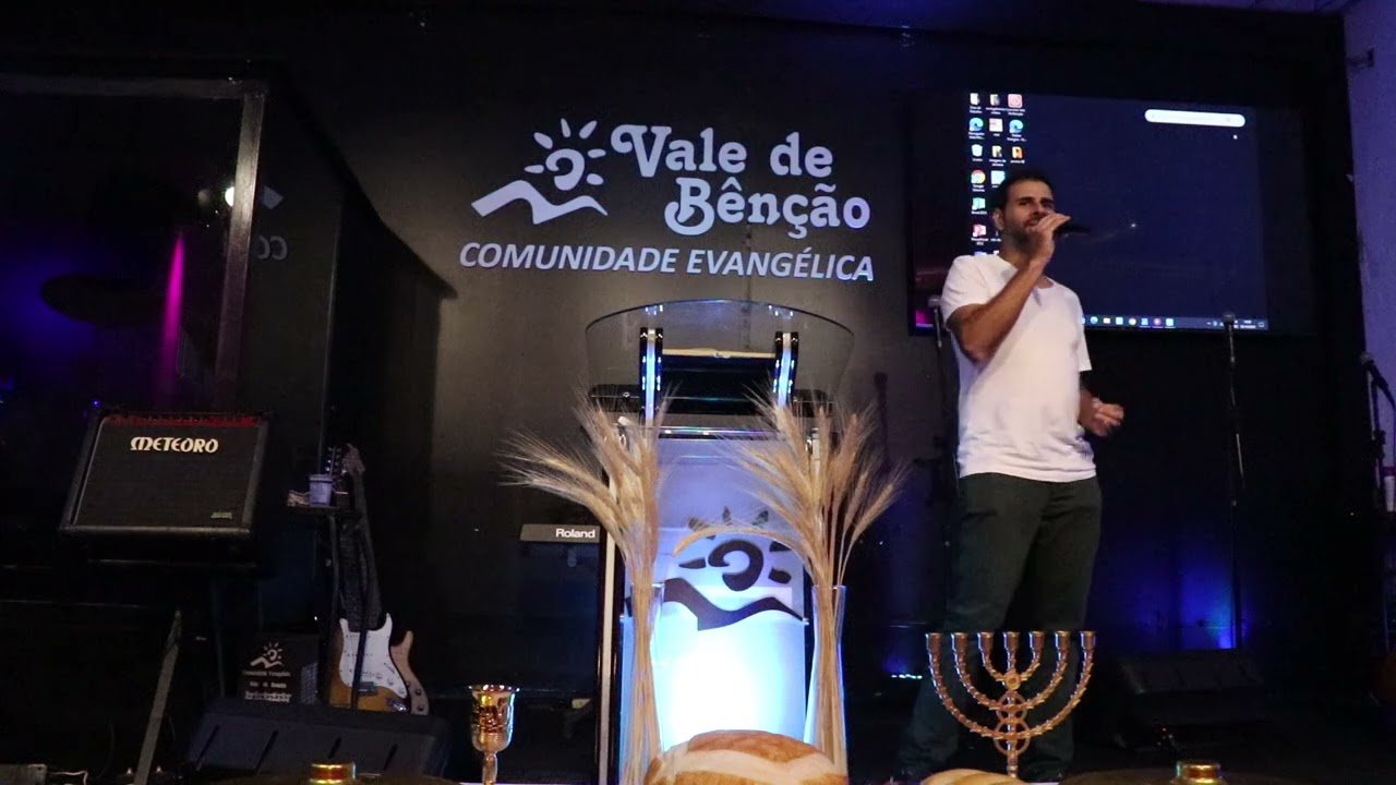 Abertura do culto e oração   Pastor Clayton Mozar 06 10 2024