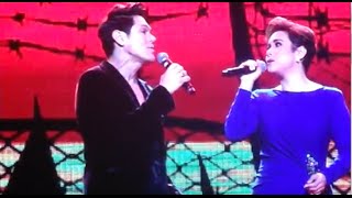Lea Salonga at 'Curtains Up!' concert with MiG and Tanya