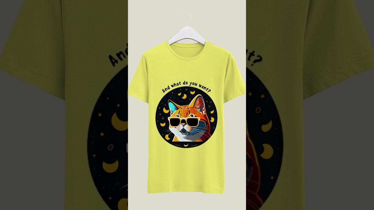 Cat Miaw T-Shirt Collection: Playful and Stylish Designs for Cat Lovers!