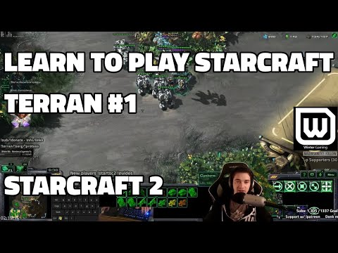 Learn to play Starcraft Terran #1 - SOLID Mech Build Order/Scouting