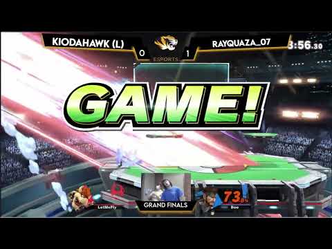 Kiodahawk (Bowser) vs Rayquaza07 (Snake) Grand Finals Smash@Mizzou 3/22