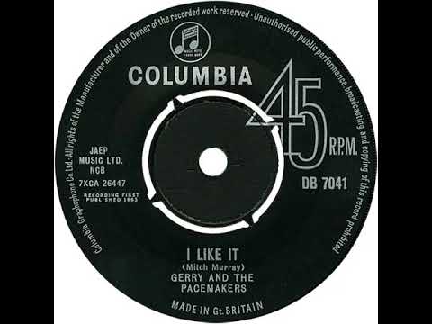 UK New Entry 1963 (109) Gerry & The Pacemakers - I Like It