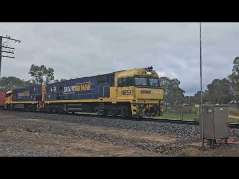 1PM5 PN "Linfox Express", Perth to Melbourne, 1645, 11/9/24, Great Western VIC