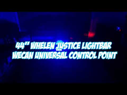 Whelen Justice 44" UK Police lightbar WeCan