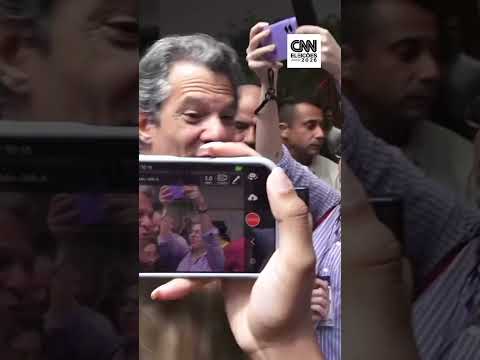 Eleições2026: Fernando Haddad vota em São Paulo