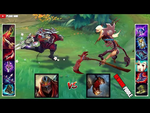 REWORK FIDDLESTICKS vs ZED FULL BUILD FIGHTS & Best Moments!