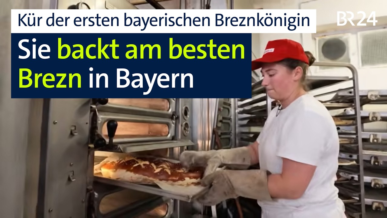 Beste aus ganz Bayern: 19-jährige Bäckermeisterin wird Breznkönigin | Abendschau | BR24