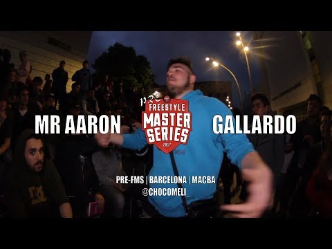 MR AARON VS GALLARDO  [CUARTOS] - PRE FMS BARCELONA (04-05-17)| 4 ELEMENTOS |