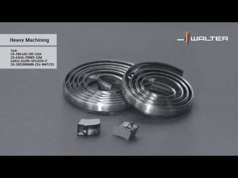 Walter Cut – SX: Abstechen und Trennfräsen mit dem neuen, einschneidigen Stechsystem.