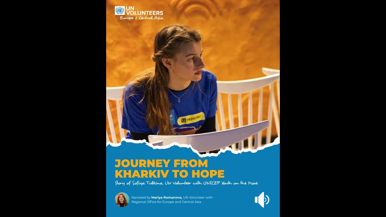 Journey from Kharkiv to Hope: UN Volunteer's story with UNICEF
