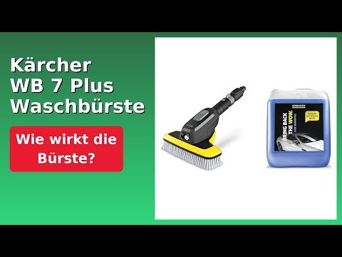 BEWERTUNG (2025): Kärcher WB 7 Plus Waschbürste. WESENTLICHE Einzelheiten