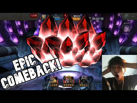 INSANE COMEBACK! - 3x 5-Star Crystals - Marvel Contest of Champions