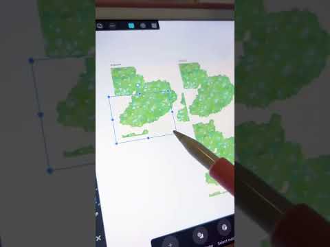 mossy forest floor pattern #art #moss  #pastelaesthetic #surfacepattern #painting #cottagecore