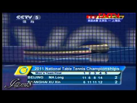2011 China Nationals (MT-F) [g1] MA Long - XU Xin [2nd-Half Match|Short Form]