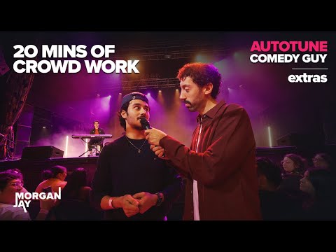 20 MORE MINS OF CROWD WORK | Morgan Jay Autotune Comedy Guy | NOT A SPECIAL | Extras