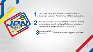 Download lagu Pengenalan - Jabatan Pendaftaran Negara mp3