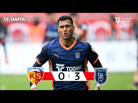Kayserispor (0-3) Başakşehir - Highlights/Özet | Trendyol Süper Lig - 2025/26