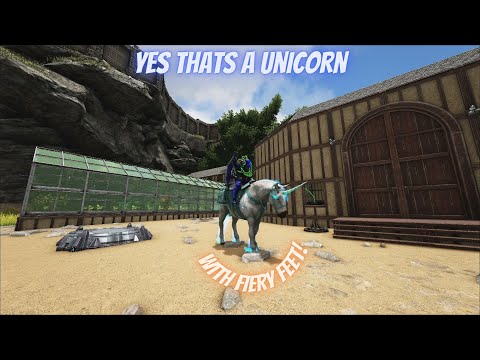 Hox vs Ark: The Island Ep11 Time for max level Megatheriums, a couple Artifacts and Shiny Unicorns!