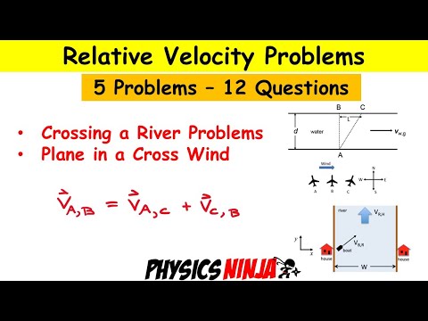 Relative Velocity Review Problems