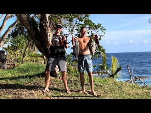 Exploring an amazing new spearfishing zone for the last dive of the year -catch & cook-