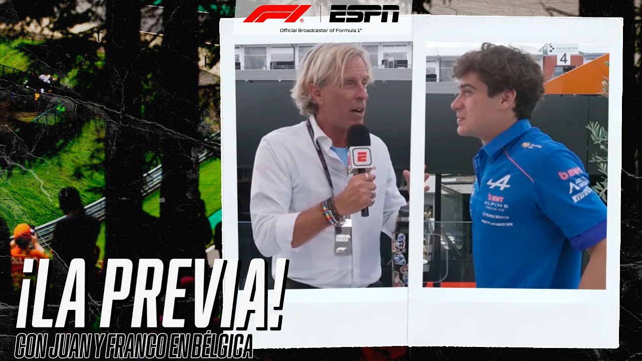LA ALEGRÍA TOTAL DE COLAPINTO JUNTO A FOSSA POR LA VICTORIA DE ARGENTINA EN LA PREVIA DEL BELGIAN GP