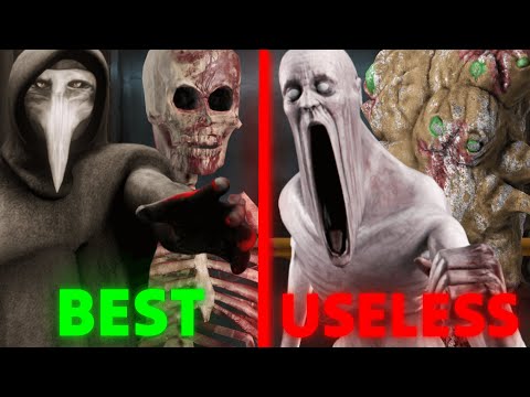 The Best and Worst SCPS in SCP SL Tierlist