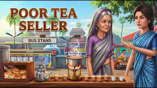 Story Of A Poor Tea Seller | Be kind | Moral Stories in English | Life Lesson | Learn English |