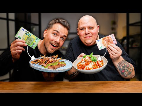 10€ vs 100€ KOCHEN mit @BerndZehner 👨🏻‍🍳🔥