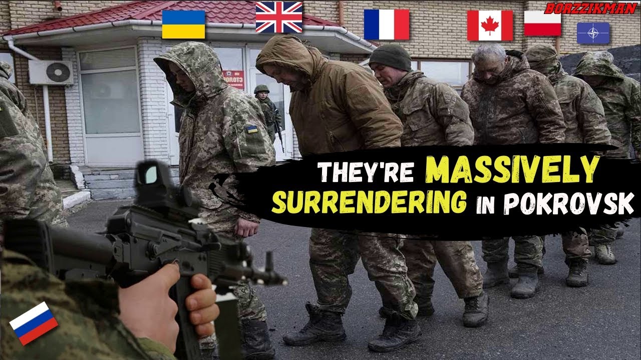 UKRAINE's Crushing Defeat in POKROVSK: Ukrainian Soldiers and Mercenaries began Surrendering in MASS