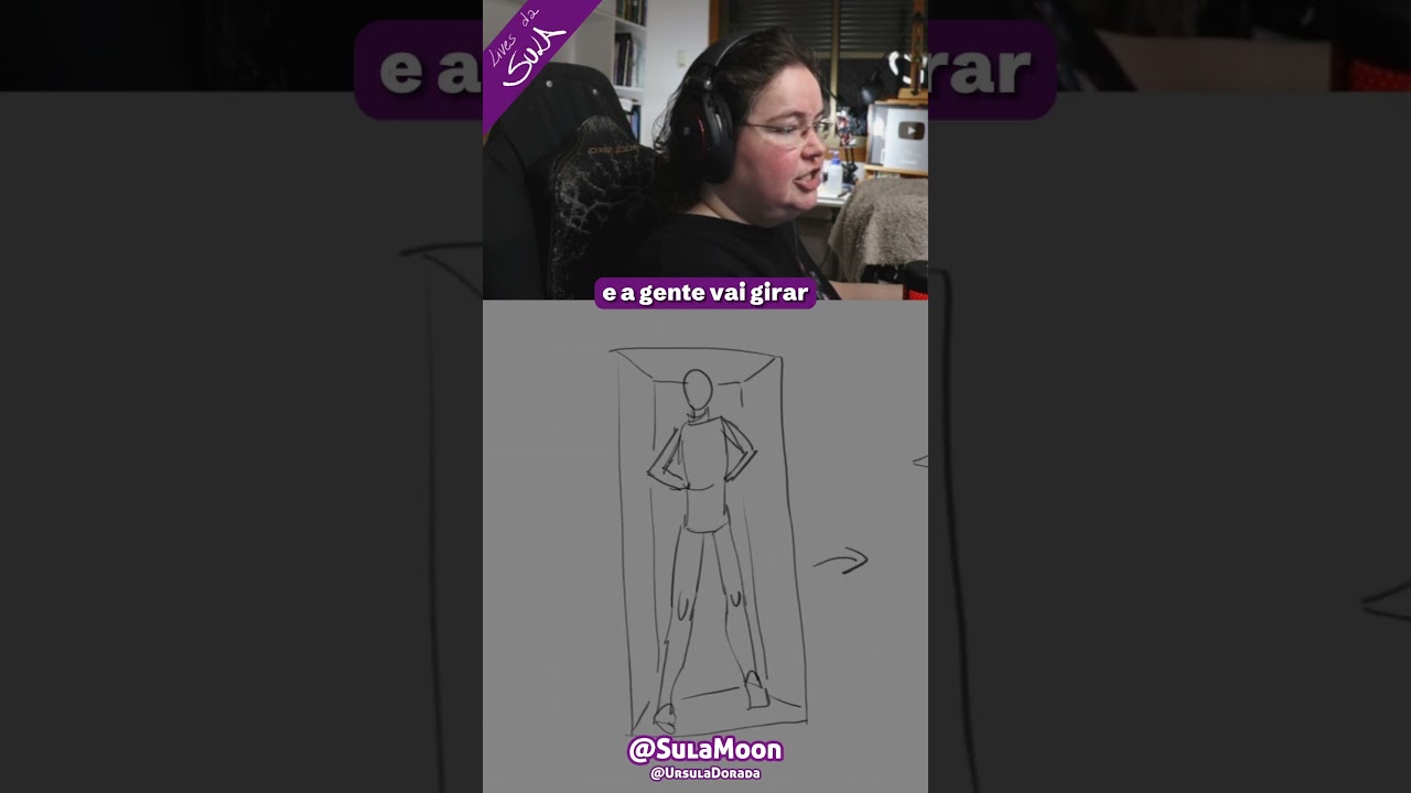 Exercicio pra anatomia em perspectiva!