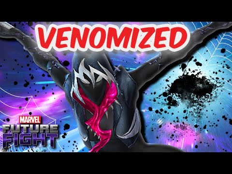 SPIDER-GWEN (GWENOM) FIRST LOOK!! VILLAIN UNIFORM - Marvel Future Fight