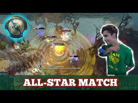 TI7 ALL-STAR MATCH!! (w/ Player Voices and Reactions) | The International 2017 Dota 2