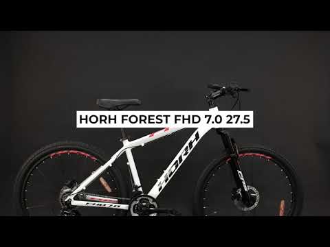 Велосипед HORH FOREST FHD 7.0 27.5 (2023) White-Black-Red