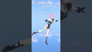 ロマンジェットカリスマ 踊ってみた🩵゛ #shorts #夕陽リリ #にじさんじ