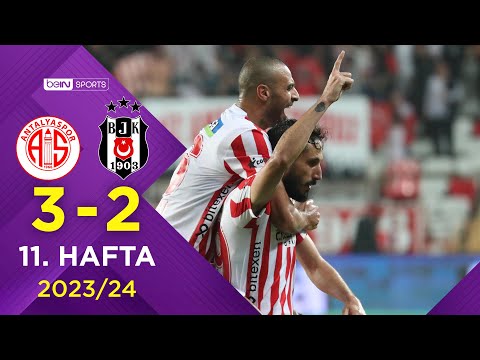 Bitexen Antalyaspor (3-2) Beşiktaş | 11. Hafta - Trendyol Süper Lig 2023/2024