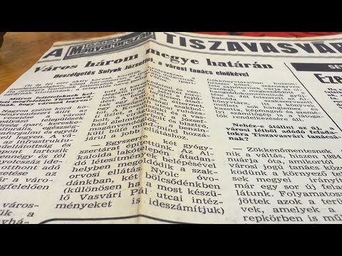 Várostörténeti Kiállítás Megynyitó - Vasvári Pál Múzeum - 40 éve város Tiszavasvári programsorozat