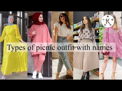 Types of picnic outfit with names||Trendy fashion
