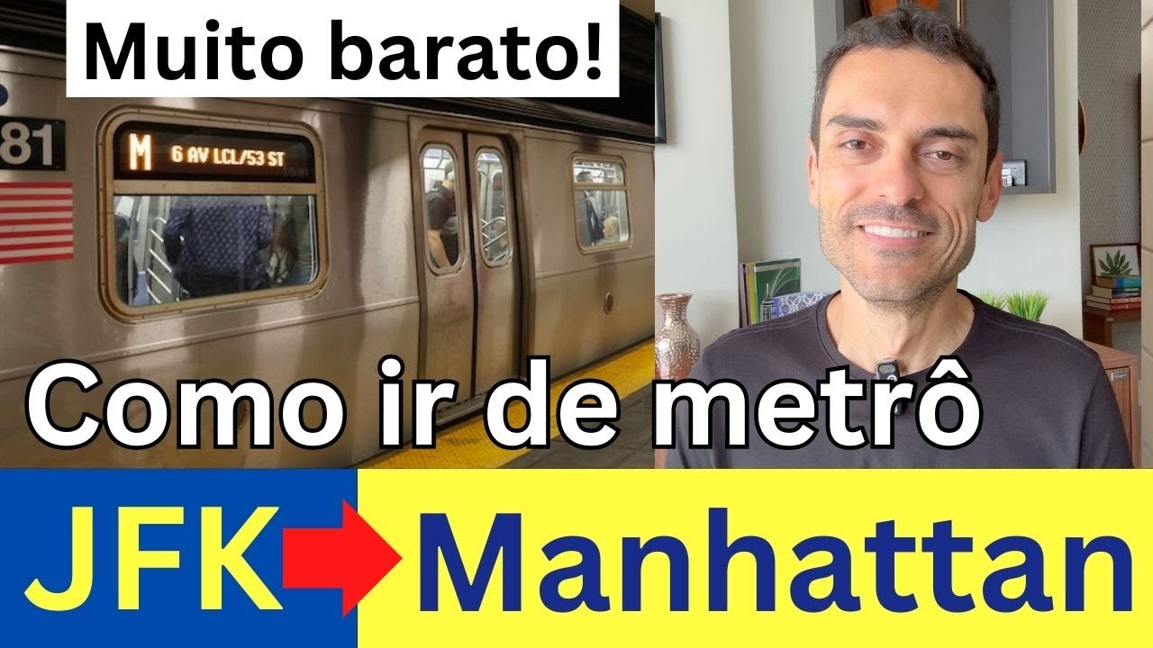 Como ir de metrô do JFK para Manhattan | Dicas de Nova York | Muito mais barato