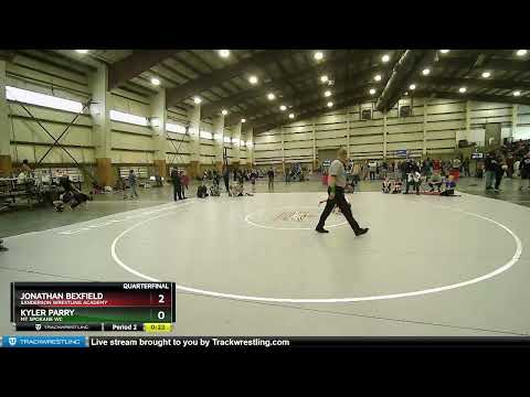 63 Lbs Quarterfinal - Jonathan Bexfield, Sanderson Wrestling Academy Vs Kyler Parry, Mt Spokane WC